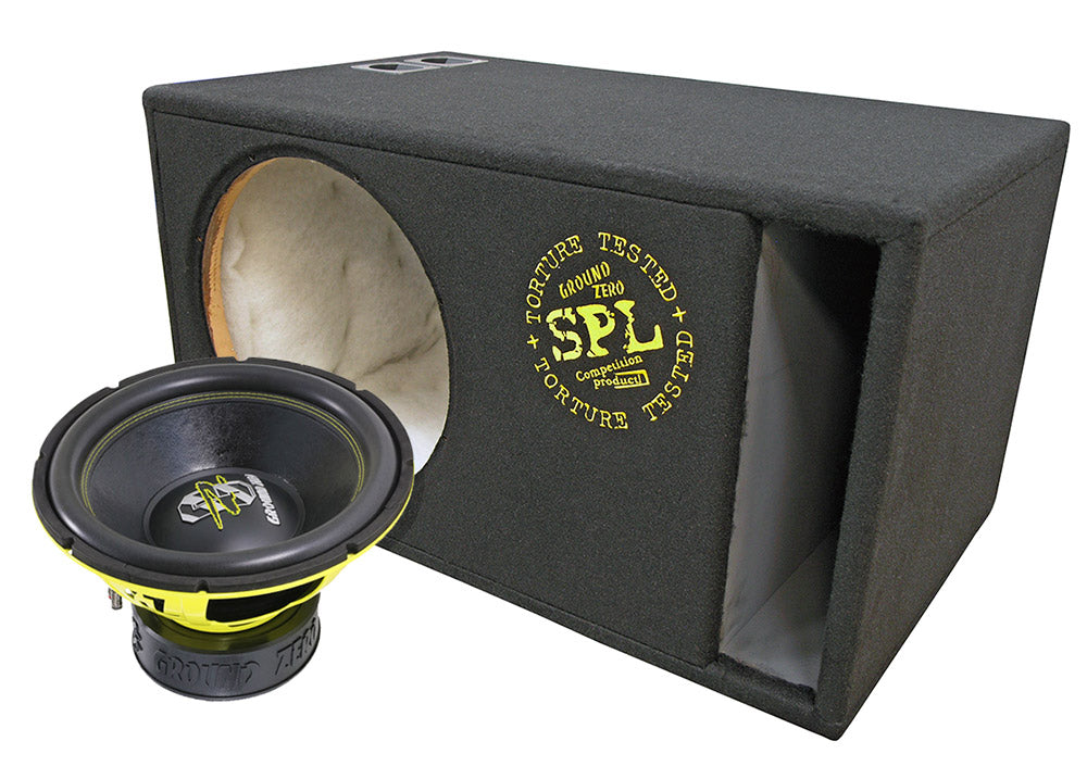 Ground Zero Radioactive 15 SPL basskasse Power handling: 1800W SPL POWER