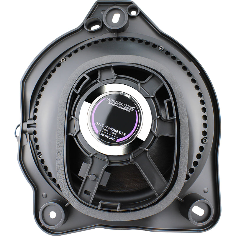 Ground Zero GZCS W-200MB LH-R til passasjerside Plug and Play 8" bass til Mercedes