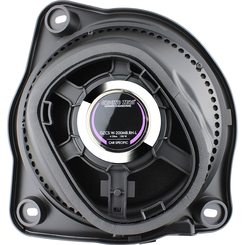 Ground Zero GZCS W-200MB LH-L til førerside Plug and Play 8" bass til Mercedes