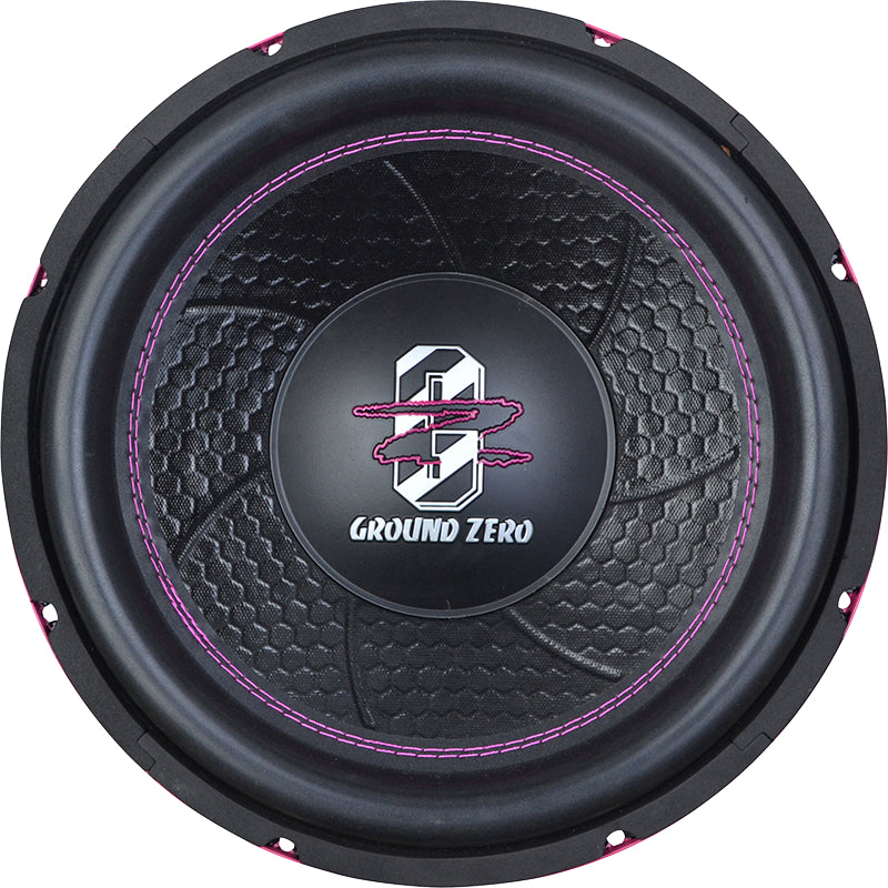 Ground Zero GZIW 12XSPL-D2 PINK Iridium SPL Subwoofer Pink