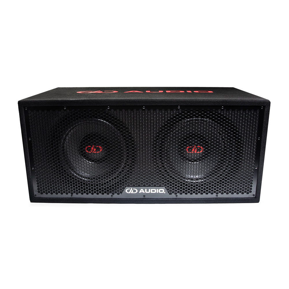 DD Audio LE-212.2 - dobbel 12" 600W RMS Digital Design 2x12" basskasse