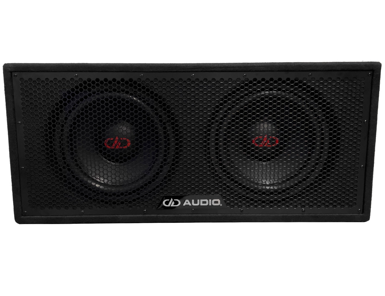 DD Audio LE-212.2 - dobbel 12" 600W RMS Digital Design 2x12" basskasse