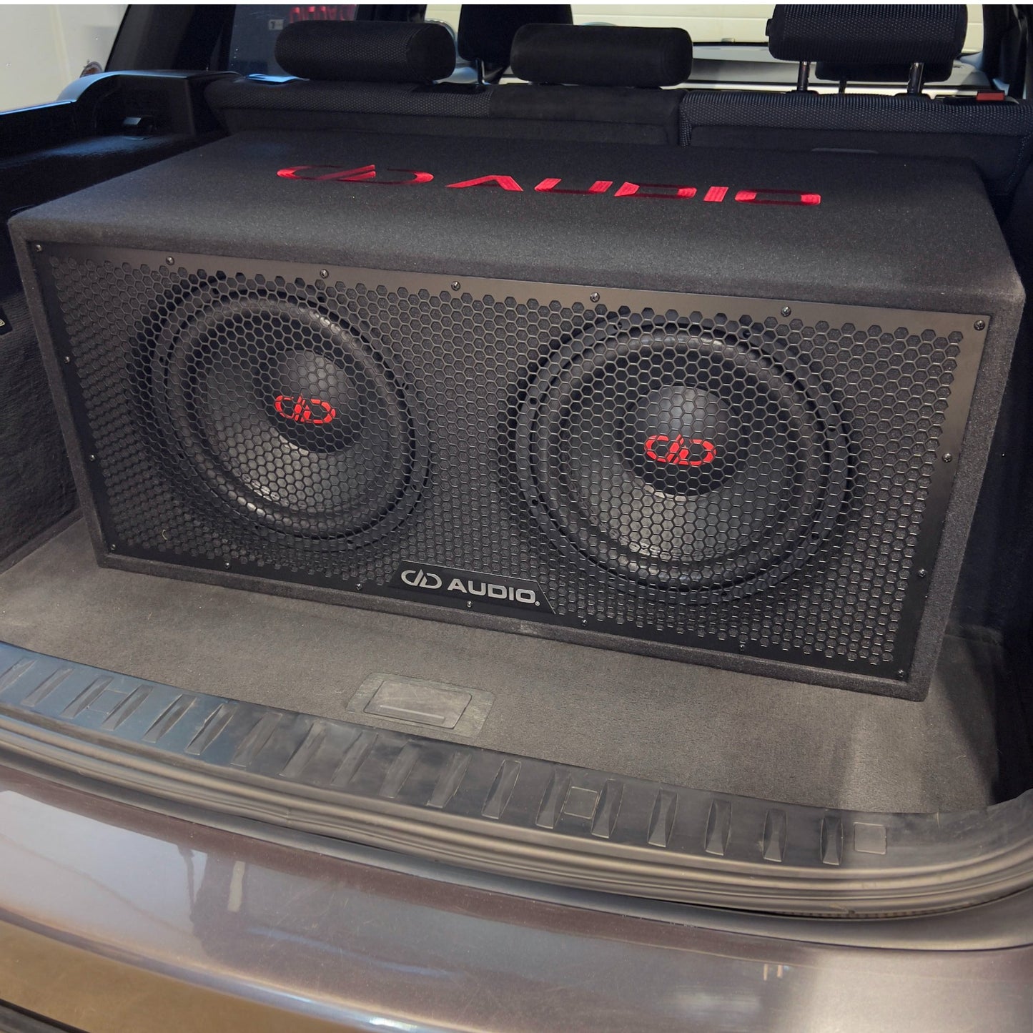 DD Audio LE-212.2 - dobbel 12" 600W RMS Digital Design 2x12" basskasse
