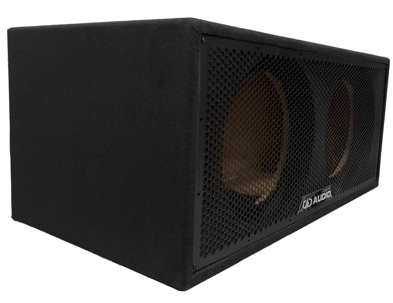 DD Audio UE-12.2a basskasse for 2x12", bassrefleks 87l Digital Design basskasse 87 liter