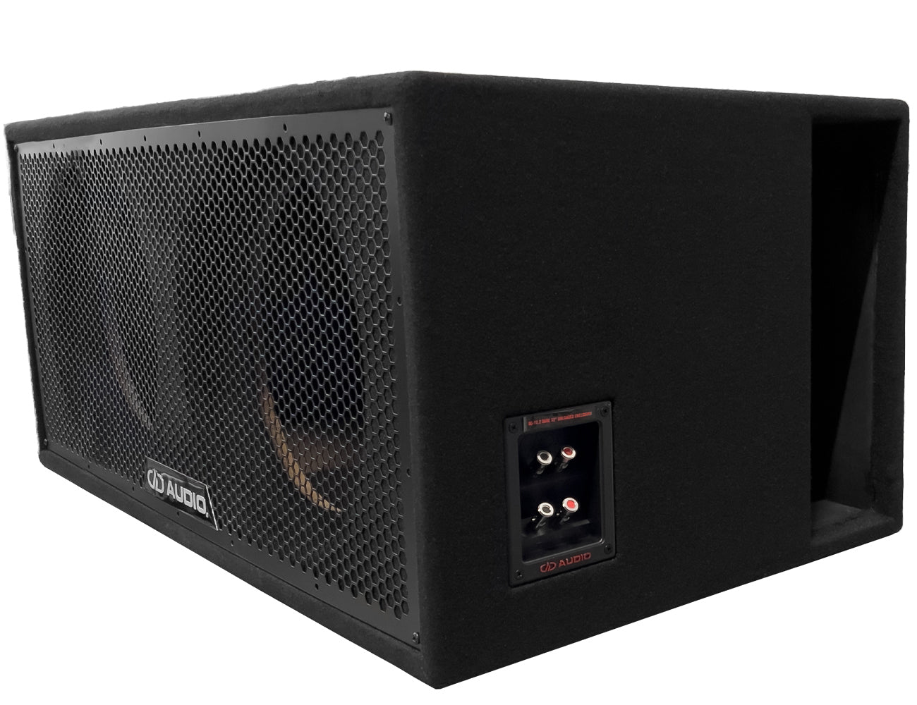DD Audio UE-12.2 basskasse for 2x12", bassrefleks 108l Digital Design basskasse 108 liter