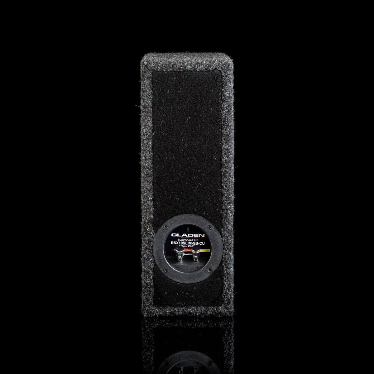 GLADEN RSX 10 SLIM SB CU 1 x 10" i kompakt kabinett