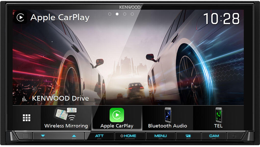 Kenwood DMX8021DABS 2-DIN MEDIASPILLER - DAB BT USB/IPHONE
