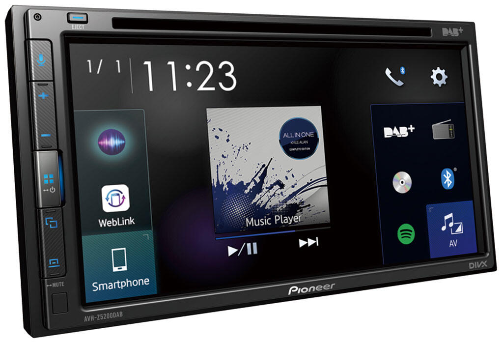 Pioneer AVHZ5200DAB 2-DIN DVD DAB BT USB/IPHONE 6,8"