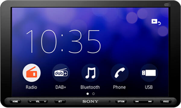 Sony XAV-AX8150 AV media receiver 9" LCD, DAB+, MECHALESS
