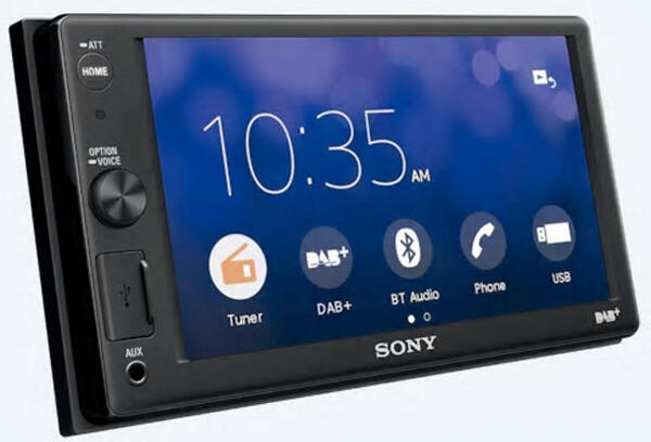 Sony Xavax1005DB, 4x55W, 6,2 DAB+,BT 6,2", DAB+, BT, CarPlay