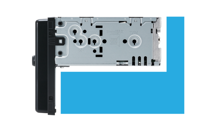 Sony Xavax1005DB, 4x55W, 6,2 DAB+,BT 6,2", DAB+, BT, CarPlay