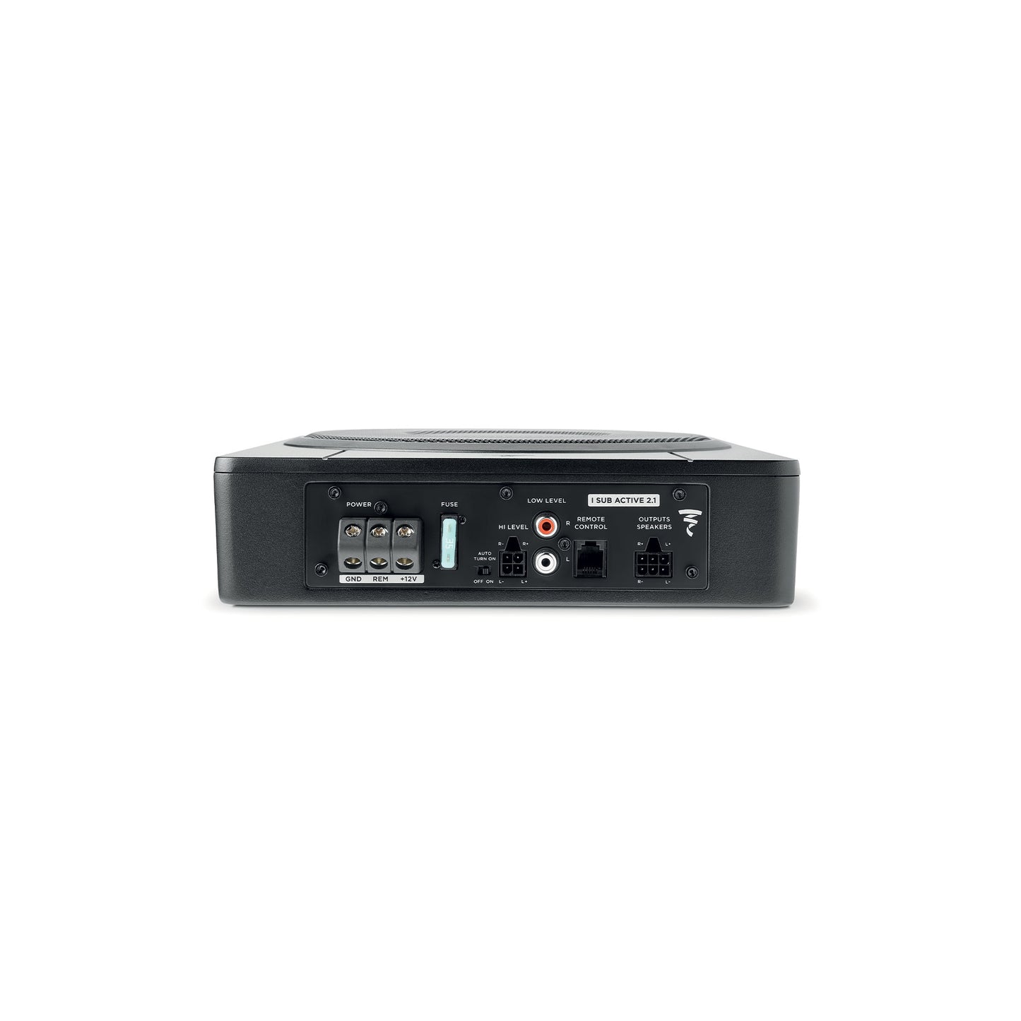 FOCAL ISUB ACTIVE 2.1 basskasse m/3 kanals forsterker aktiv Plug & Play kasse med 8" bass