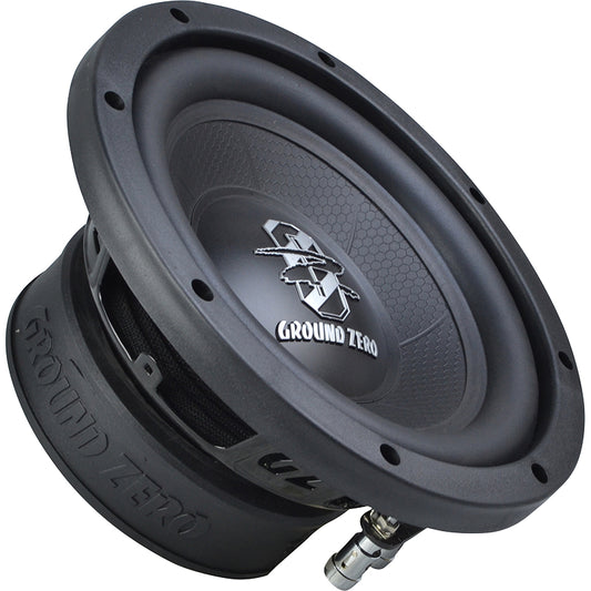 Ground Zero GZIW200 1x4 ohm 150/300W Iridium 8" subwoofer