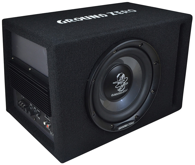 Ground Zero GZIB 200XBR-ACT Iridium 8" aktiv kasse auto on/off