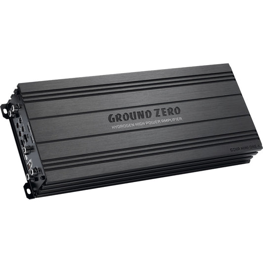 Ground Zero GZHA Mini ONE-K 1x1000W @ 1ohm Hydrogen monoblokk med auto on/off