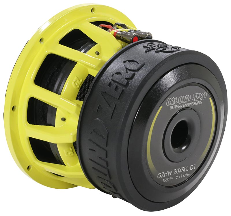 Ground Zero GZHW 20XSPL-D1 Hydrogen SPL Subwoofer