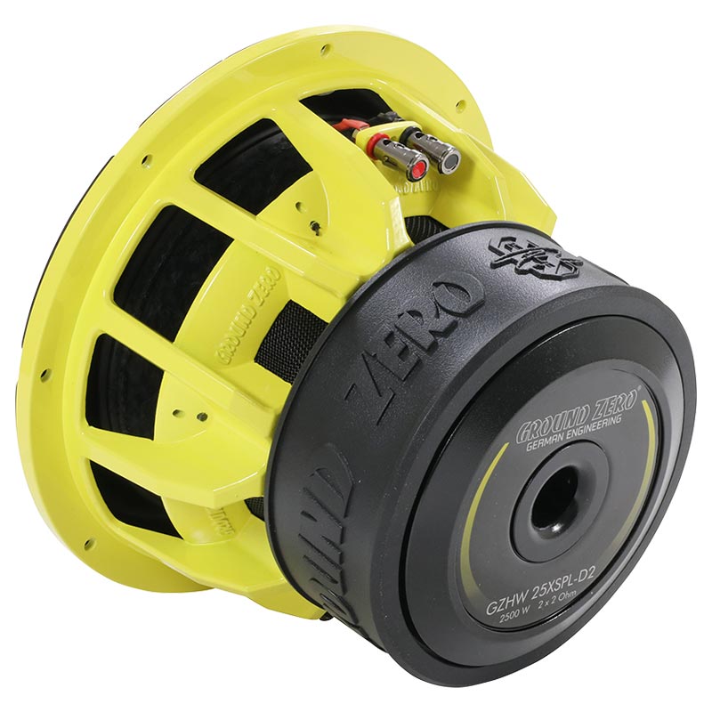 Ground Zero GZHW 25XSPL-D2 Hydrogen SPL Subwoofer