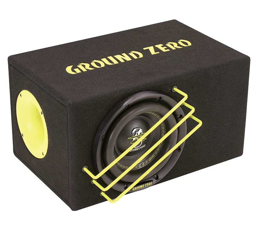 Ground Zero GZRB 20SPL - testvinner! Radioactive SPL 1x8" Basskasse