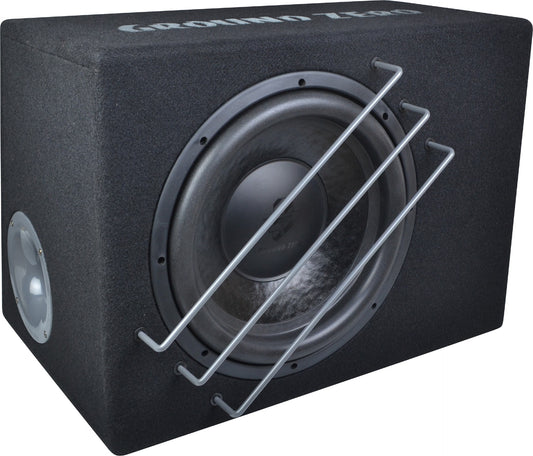 Ground Zero GZUB 12BR- testet - Klangtips Uranium SQ 1x12" Basskasse