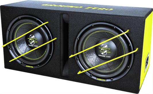 Ground Zero GZIB 2.12SPL Iridium SPL 2x12" Basskasse