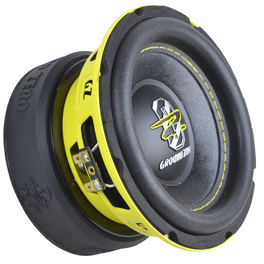 Ground Zero Radioactive SPL MINI Basspakke basskasse + forsterker + kabler