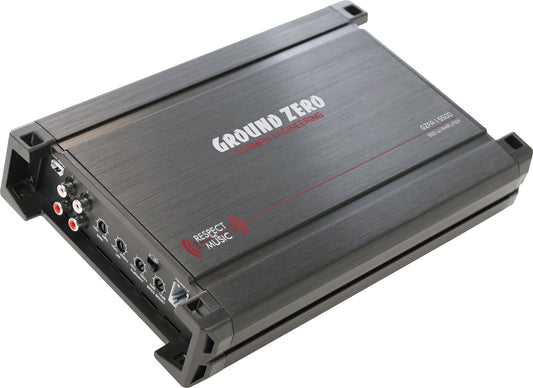 Ground Zero GZFA 1.550D Ferrum 1 kanaler med auto on/off