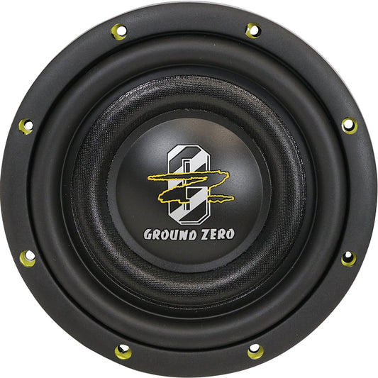 Ground Zero GZHW 8SPL-D2 FLAT Hydrogen SPL Subwoofer