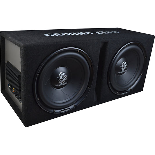Ground Zero GZIB 2.30BR-ACT Iridium 2x12" aktiv basskasse