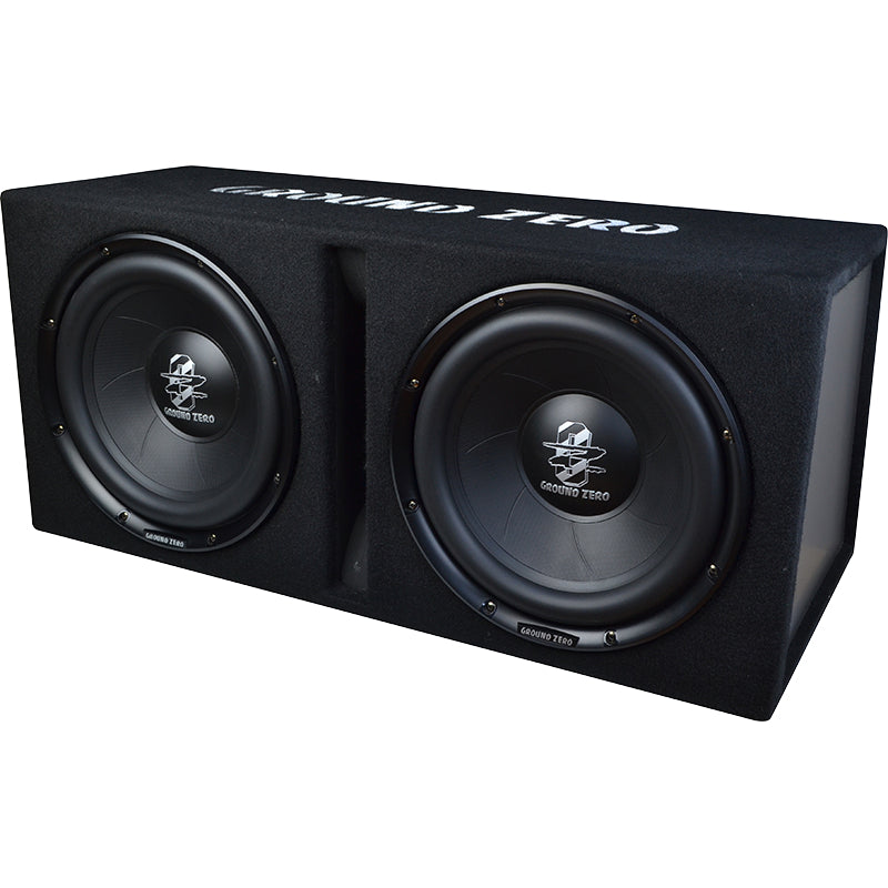Ground Zero GZIB 2.30BR-ACT Iridium 2x12" aktiv basskasse