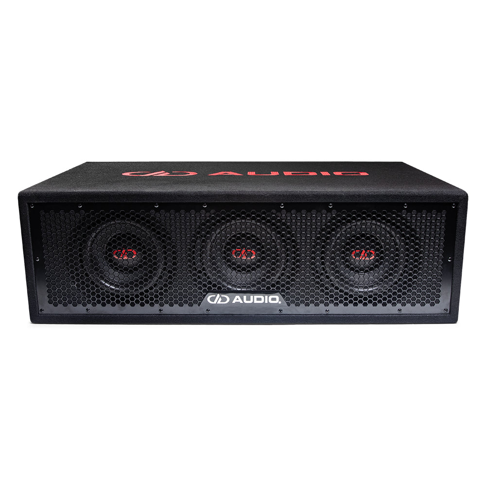 DD Audio LE-208.3 - trippel 8" 900W RMS Digital Design 3x8" basskasse