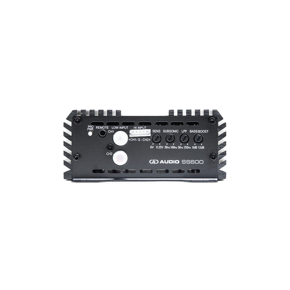 DD Audio SS600 1x600W RMS @ 1 ohm fulltone Digital Design forsterker