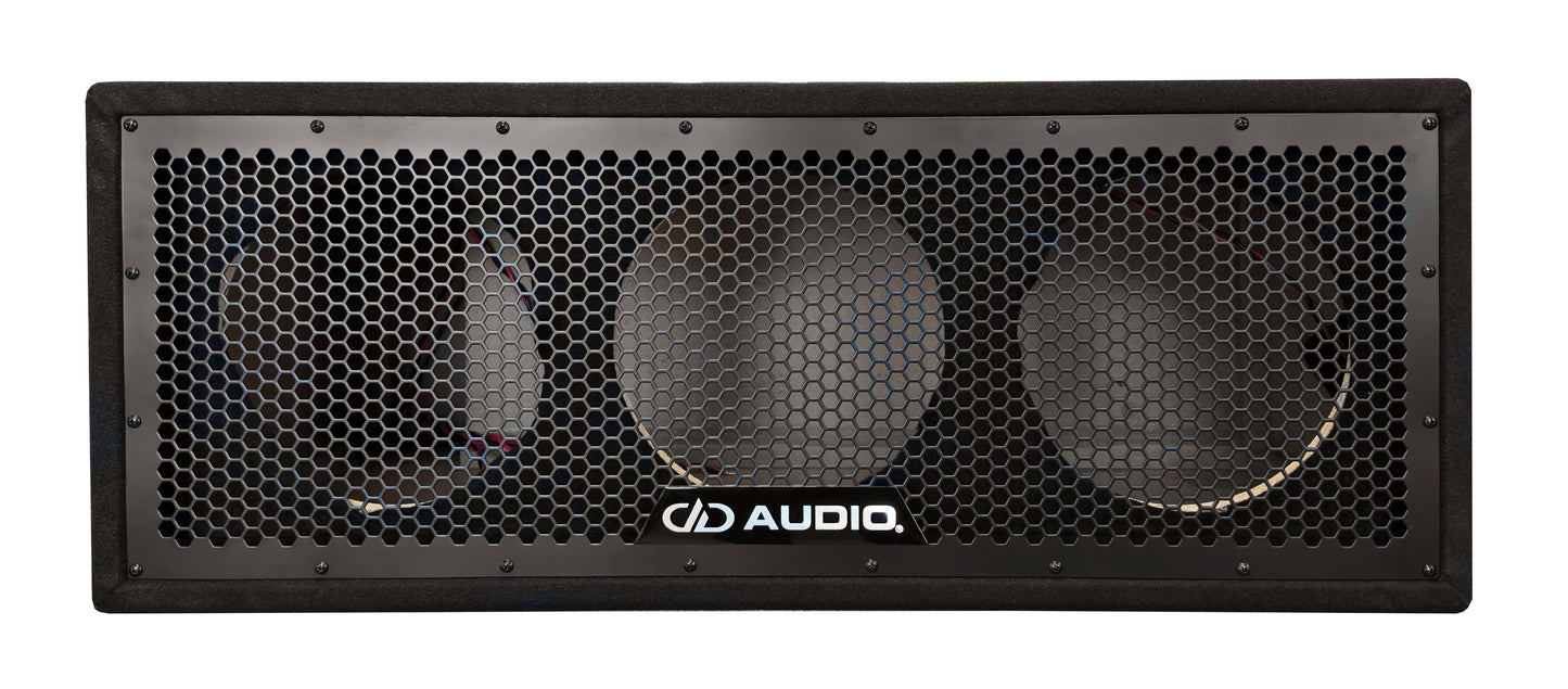DD Audio UE-10.3a basskasse for 3x10", bassrefleks Digital Design basskasse