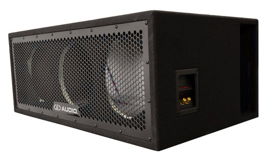 DD Audio UE-10.3a basskasse for 3x10", bassrefleks Digital Design basskasse