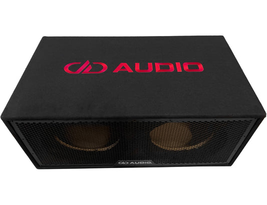 DD Audio UE-12.2a basskasse for 2x12", bassrefleks 87l Digital Design basskasse 87 liter