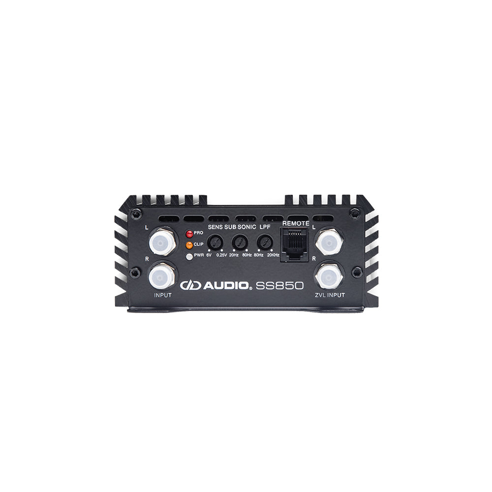 DD Audio SS850 1x850W RMS @ 1 ohm - NY! Digital Design forsterker