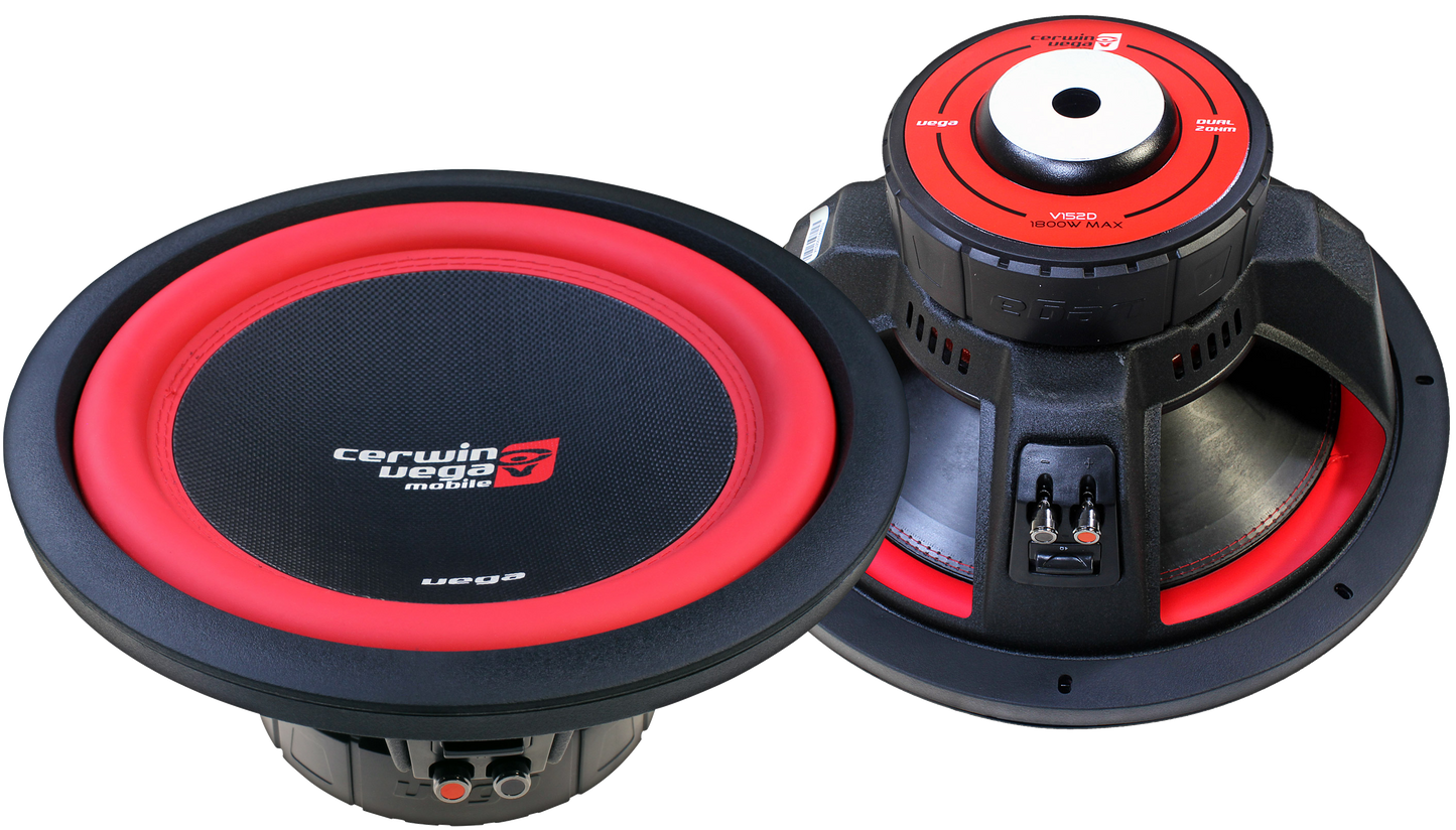 Cerwin Vega V122DV2 VEGA series 12" 2+2-ohm subwoofer