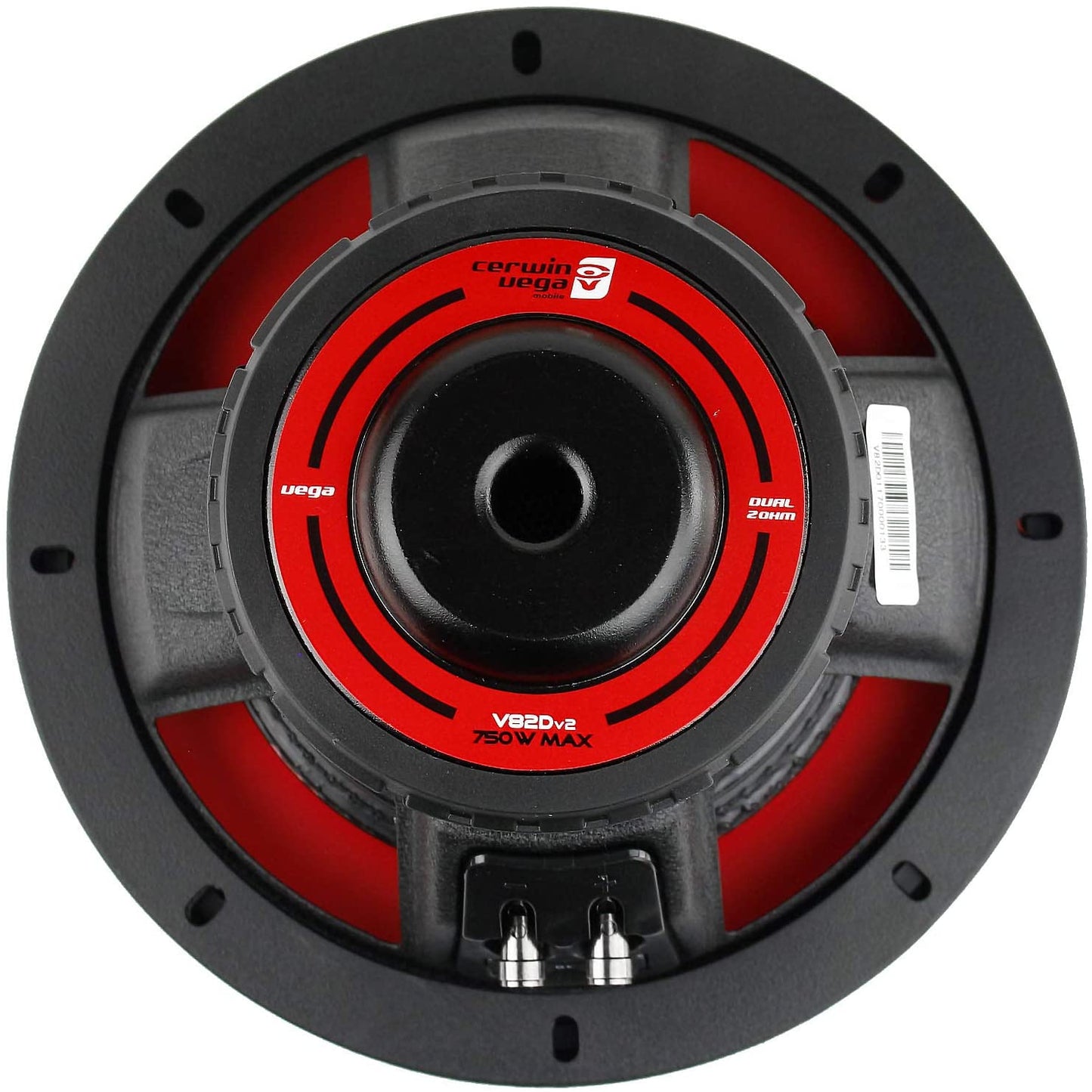 Cerwin Vega V82DV2 VEGA series 8" 2+2-ohm subwoofer
