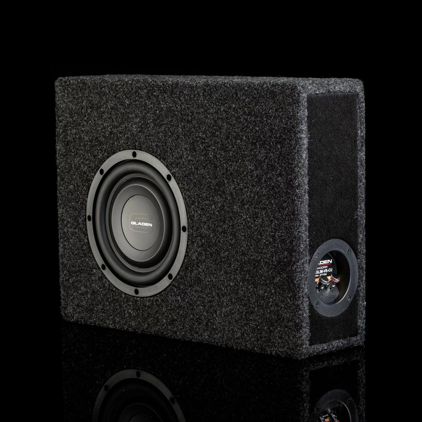 GLADEN RSX 08 SLIM VB-CU 1 x 8" i kompakt portet kabinett