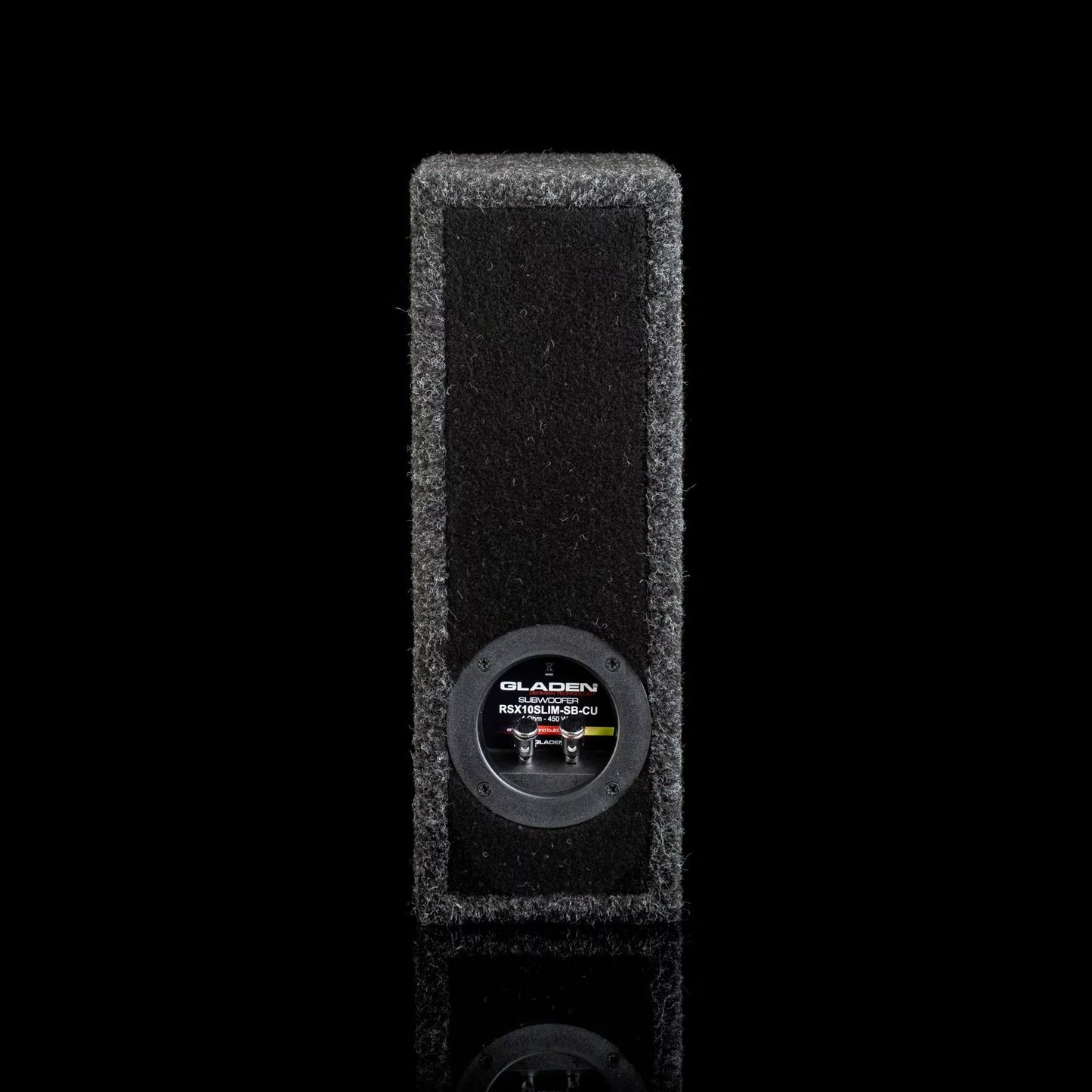 GLADEN RSX 10 SLIM SB CU 1 x 10" i kompakt kabinett