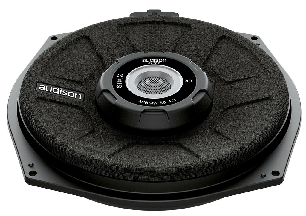 Audison APBMWS84, 8" BMW slim sub For BMW/Mini 4ohm