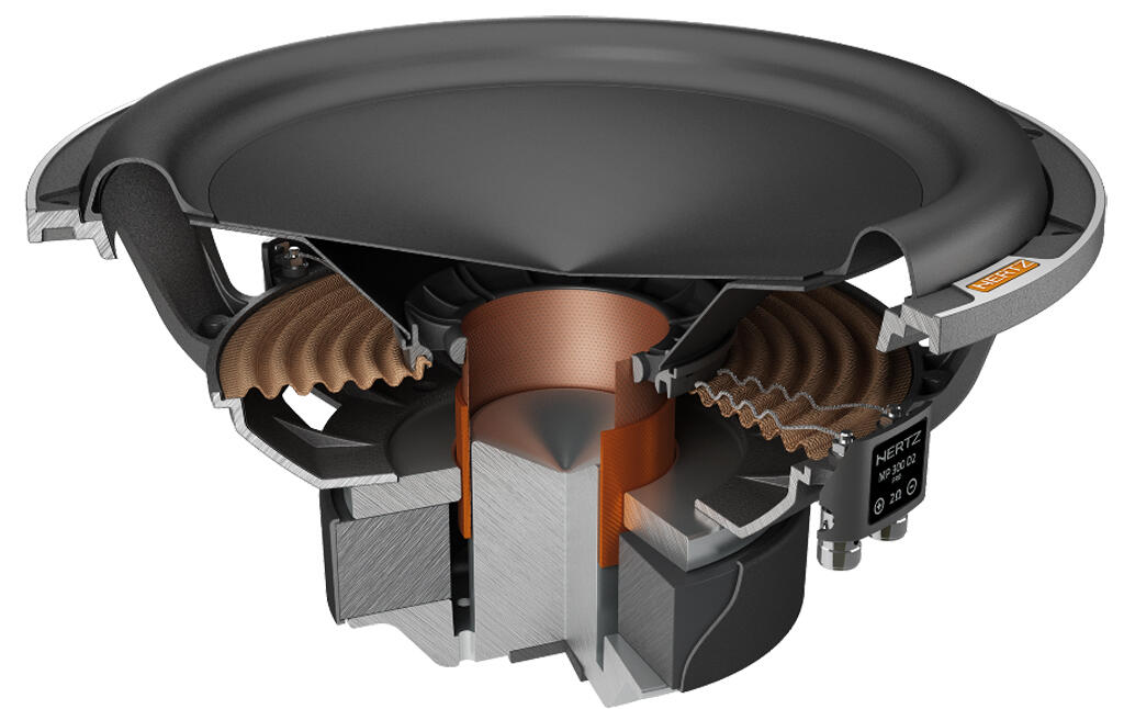 Hertz MP300D43 12" Subwoofer 4+4 ohm 1200W max / 600W RMS