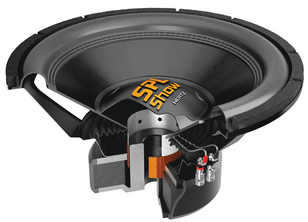Hertz SPL Show SS 12 D2 12" Sub 2+2 ohm 2400W max / 1200W RMS