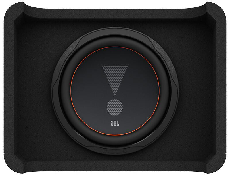 JBL Basskasse, Enkel 10", 350/1050W Portet basskasse med slipstream port
