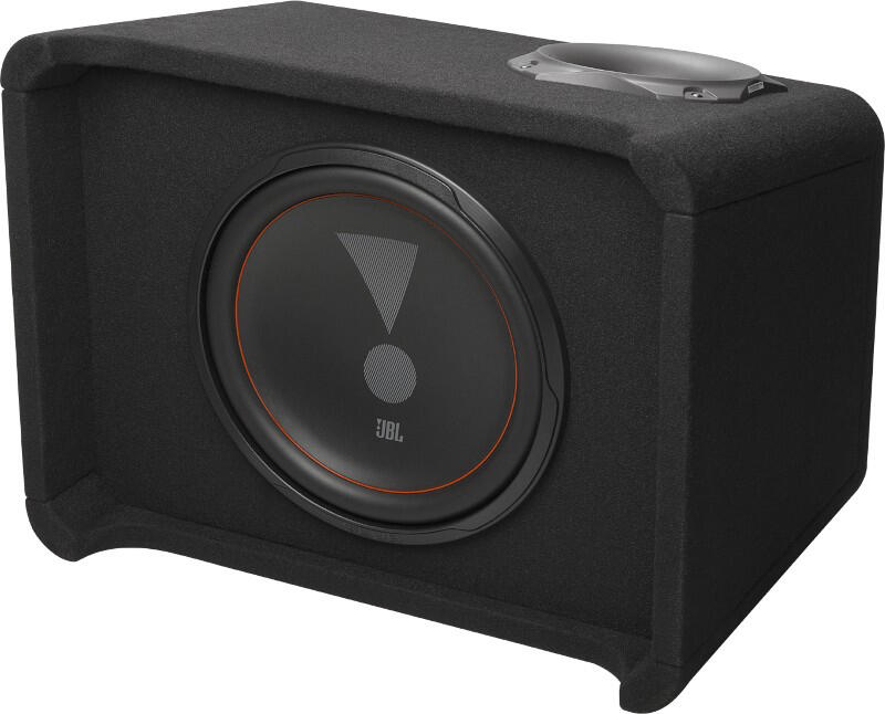 JBL Basskasse, Enkel 12", 400/1200W Portet basskasse med slipstream port
