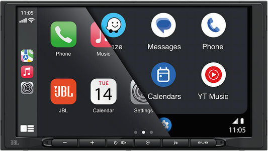 JBL LEGEND 700D AV Media Receiver 7" LCD, DAB+, trådløs AC & AA