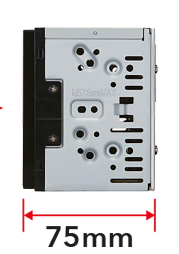 Kenwood DMX5020DABS 2-DIN MEDIASPILLER - DAB BT USB/IPHONE