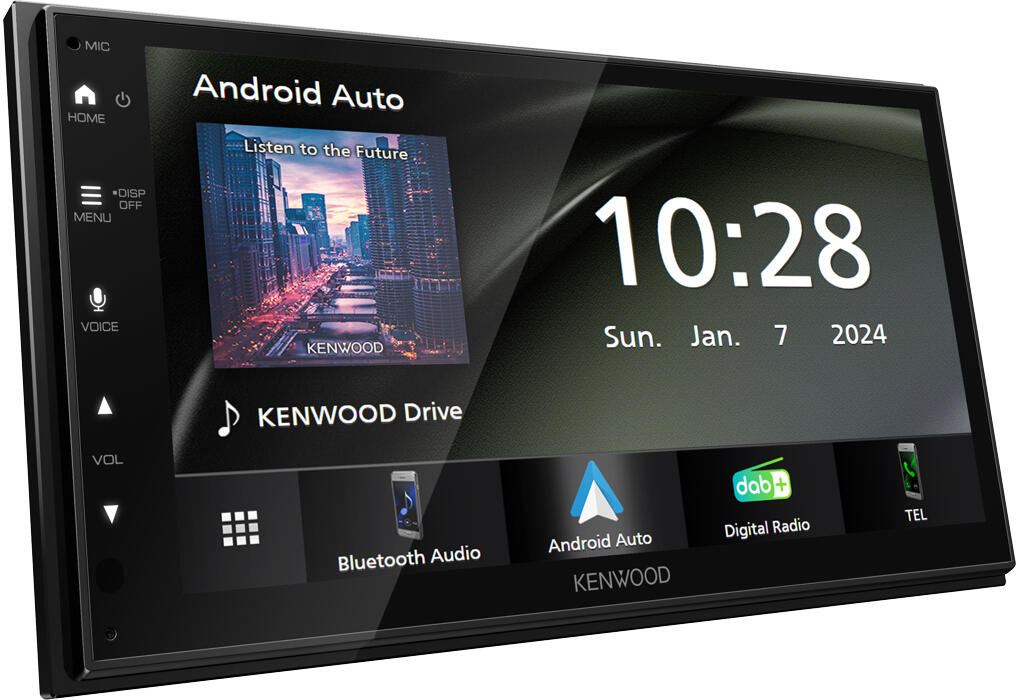 Kenwood DMX5023DABS 2-DIN MEDIASPILLER - DAB BT USB/IPHONE