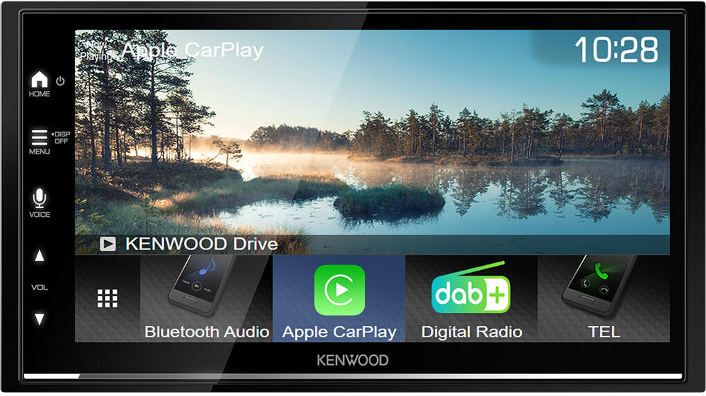Kenwood DMX7722DABS 2-DIN MEDIASPILLER - DAB BT USB/IPHONE