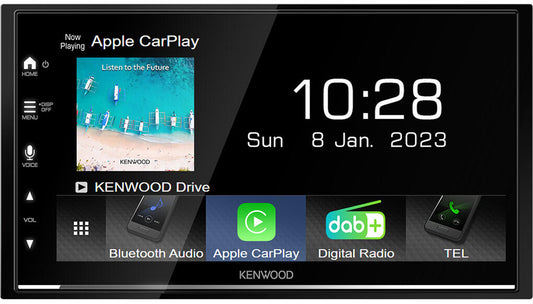 Kenwood DMX7722DABS 2-DIN MEDIASPILLER - DAB BT USB/IPHONE