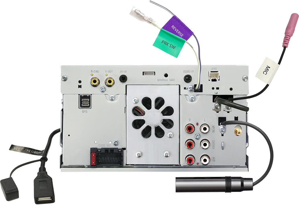 Kenwood DMX7722DABS 2-DIN MEDIASPILLER - DAB BT USB/IPHONE